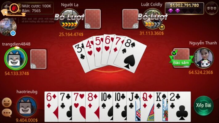 Cẩn thận khi đặt cược trong game sâm lốc tại May88