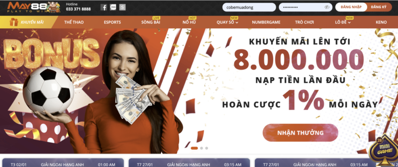 Giới thiệu cá cược lô đề tại nhà cái May88