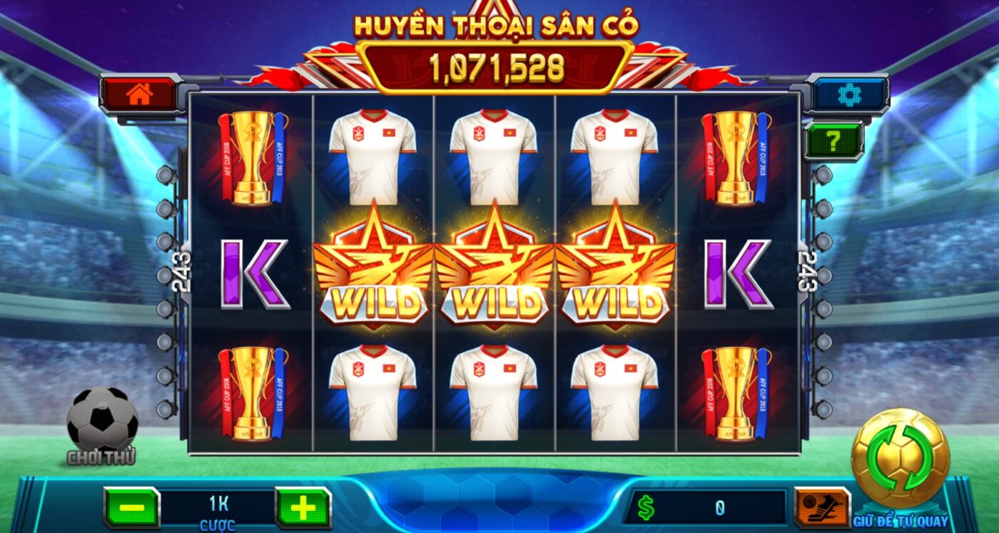 Hướng dẫn chơi Nổ hũ Huyền Thoại Sân Cỏ tại May88